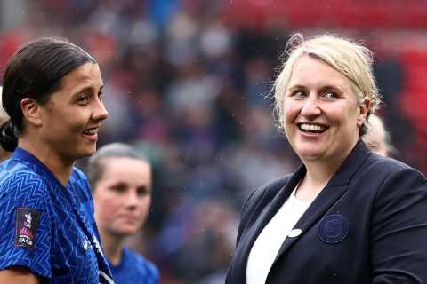 Hayes and Kerr win FA Women’s Super League Manager and Player awards following Chelsea’s third title win in a row
