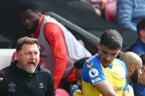 Southampton considering sacking ALL of Ralph Hasenhuttl’s backroom staff but boss could survive despite shocking form