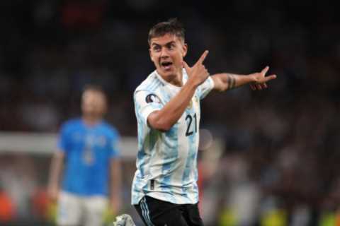 Man Utd and Spurs in Paulo Dybala transfer blow as Juve star meets Inter president while teasing move to Premier League