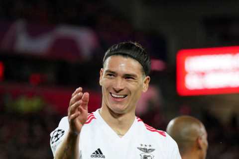 Liverpool join Man Utd in Darwin Nunez transfer race as Jurgen Klopp targets £68m Benfica star to replace Sadio Mane