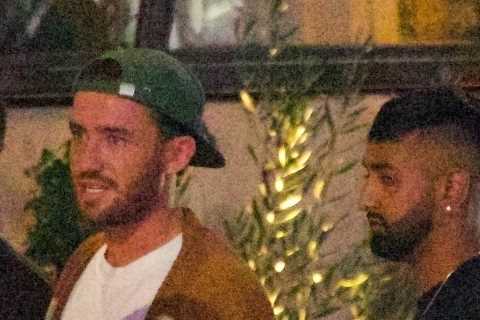 Chelsea star Ben Chilwell eats out at plush Hollywood restaurant with stunning Netflix model Holly Scarfone