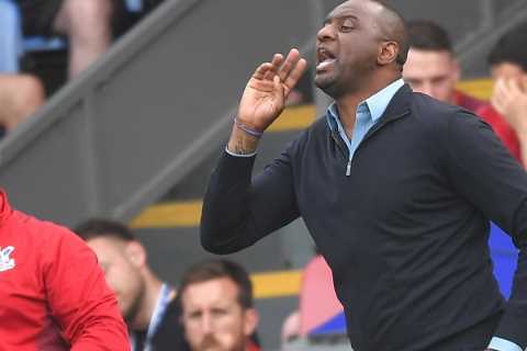 Crystal Palace boss Patrick Vieira looking to change to new formation next season in overhaul that could change plans