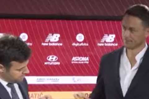 Nemanja Matic completes Roma transfer after Man Utd exit and ‘immediately endears himself to fans with James Bond look’