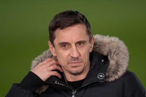 Gary Neville ‘worried’ about Man Utd’s transfer business as he warns club Ten Hag MUST get targets in now