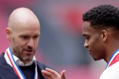 Man Utd transfer blow with Jurrien Timber ‘reluctant to join Erik ten Hag from Ajax over move risk in World Cup year’