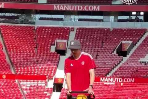Fuming Man Utd fans all say the same thing after club share video of newly cut grass at Old Trafford