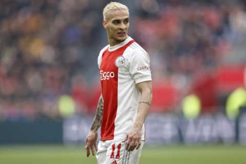 Chelsea join Man Utd in Antony transfer race as Thomas Tuchel looks to steal Ajax winger away from Erik ten Hag