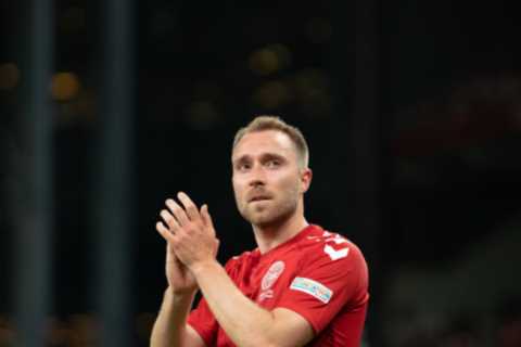 Man Utd ‘offer Christian Eriksen £150k-a-week transfer deal but Danish star will wait to see who else Ten Hag signs’