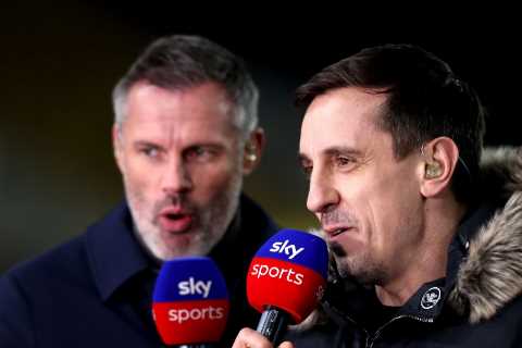 Gary Neville and Jamie Carragher in Twitter spat after Cristiano Ronaldo’s bombshell Man Utd transfer request