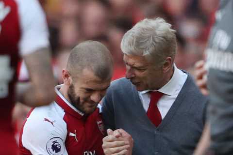 ‘Brave, talented, not scared of anyone’ – Arsene Wenger’s sweet tribute to ex-Arsenal ace Jack Wilshere after retirement