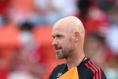 Erik ten Hag hints at Man Utd line-up against Liverpool in training drill with forgotten man brought back into fold