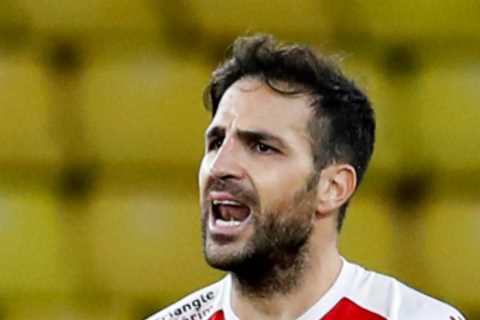 Cesc Fabregas ‘in talks to join Las Palmas on free transfer’ after ex-Arsenal and Chelsea star leaves Monaco