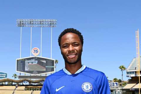 ‘Chelsea could get best years’ – Blues hero Joe Cole delighted with Sterling signing as mural appears on Dodger Stadium