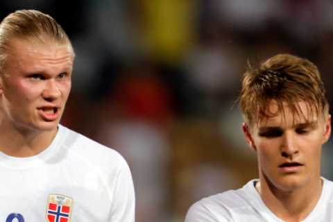 Martin Odegaard reveals Erling Haaland’s brutal answer after trying to convince him to complete summer Arsenal transfer