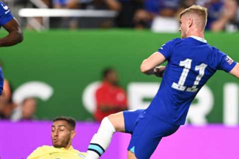 Chelsea 2 Club America 1: Watch Mason Mount score stunner as he spares blushes of Reece James  after comical own goal