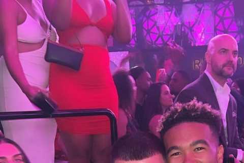 Ben Chilwell posts pic of Chelsea pals Mason Mount and Reece James clubbing in LA before swiftly deleting it