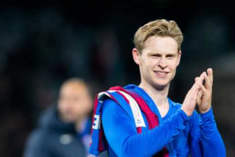 Man Utd ‘willing to wait until last DAY of transfer window to seal Frenkie de Jong deal with no intention of giving up’