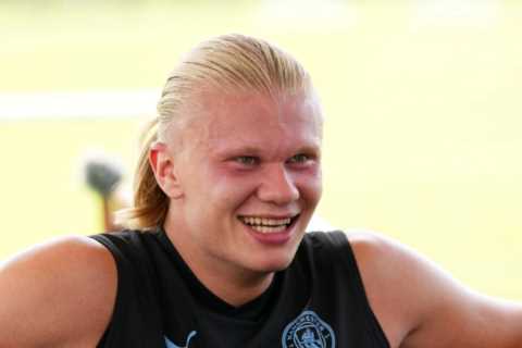Man City legend Sergio Aguero says Erling Haaland will need to adapt to Pep Guardiola’s style – just like he did