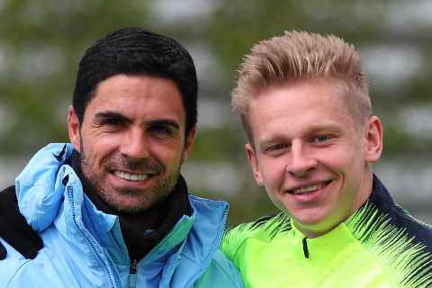 Oleksandr Zinchenko’s Arsenal shirt number options revealed… but favourite No has JUST been taken