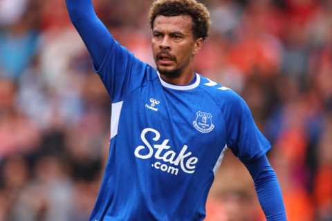 Dele Alli scores for Everton at Blackpool despite flop facing axe just six months after free transfer from Spurs