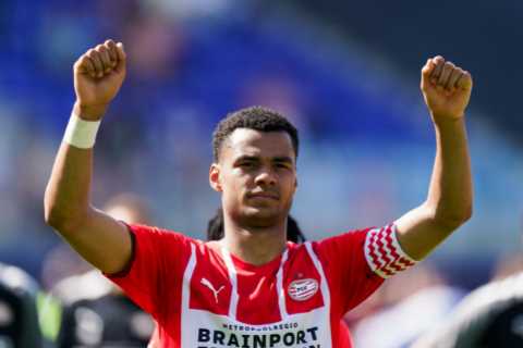 Arsenal ‘rekindle Cody Gakpo transfer interest but must wait until after PSV Eindhoven’s Champions League qualifier’