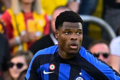 Chelsea make transfer move for Denzel Dumfries with Inter Milan expecting bid this week after Jules Kounde blow