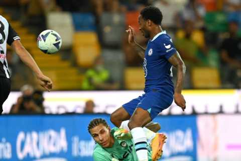 Udinese 1 Chelsea 3: Raheem Sterling scores first Blues goal as N’Golo Kante opens pre-season account in hard-fought win