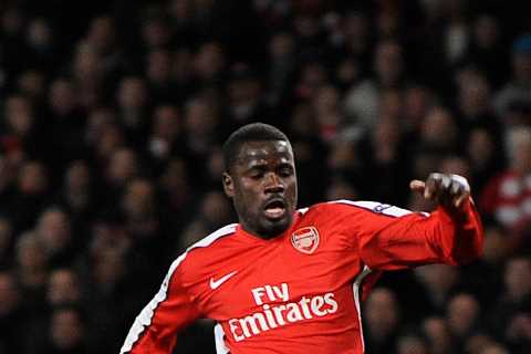 Former Arsenal star Eboue told the Queen he would quit football and look after her corgis cracking Her Majesty up