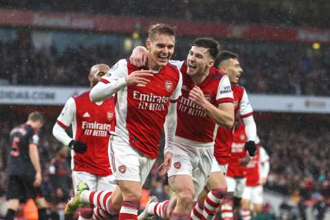 ‘I heard what wages you were on’ – Kieran Tierney trolls Arsenal pal Martin Odegaard as he delivers brutal quip