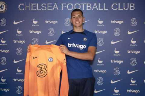 Chelsea complete £12m signing of American starlet Gabriel Slonina, 18, with keeper to stay on loan in MLS until January