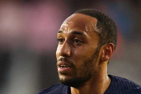 Chelsea ‘considering shock Pierre-Emerick Aubameyang transfer after ex-Arsenal man slips down Barcelona pecking order’