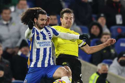 Marc Cucurella ‘in London completing Chelsea medical after being banned from Brighton training ahead of £52.5m transfer’