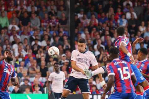 Crystal Palace 0 Arsenal 2: Gabriel Martinelli leads new-look Gunners to opening day win as debutants set the tone