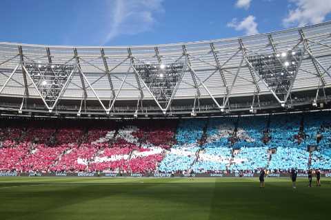 West Ham build WALL between home and away fans with controversial beefed up segregation at the London Stadium