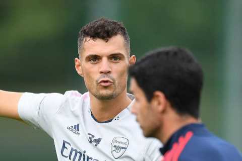 Granit Xhaka reveals how ‘freak’ Mikel Arteta saved him from the Arsenal scraphead and convinced him to stay