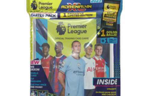 Win a Premier League Adrenalyn XL 2023 trading cards bundle