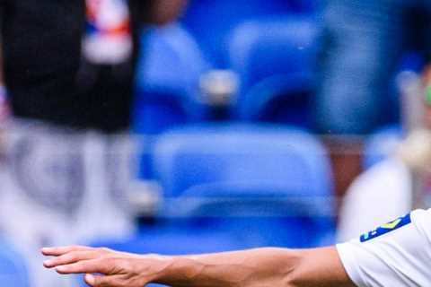 Nottingham Forest ‘have transfer bid for Houssem Aouar REJECTED by Lyon’ with Leicester also interested in midfielder