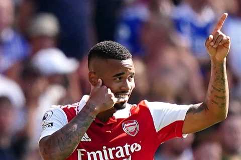 Arsenal 4 Leicester 2: Gabriel Jesus puts on masterclass on home debut with two goals and two assists in blockbuster