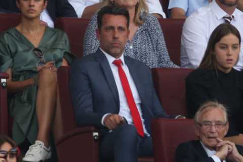 Fans are all saying the same thing after Arsenal chief Edu ‘spotted boarding Ryanair plane to Spain’