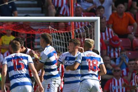 Watch QPR score dramatic injury-time equaliser as GOALKEEPER Seny Dieng heads home against Sunderland