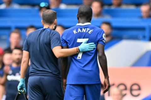 Chelsea in huge blow as N’Golo Kante ‘suffers hamstring injury’ and facing spell out after going down against Tottenham