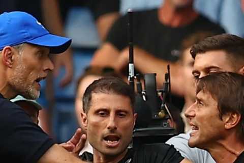 ‘Making you trip would’ve been well deserved’ – Conte ramps up Tuchel feud by wishing he TRIPPED him in Chelsea v Spurs