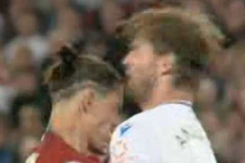 Joachim Andersen and family receive death threats after Crystal Palace star is headbutted by Liverpool’s Darwin Nunez