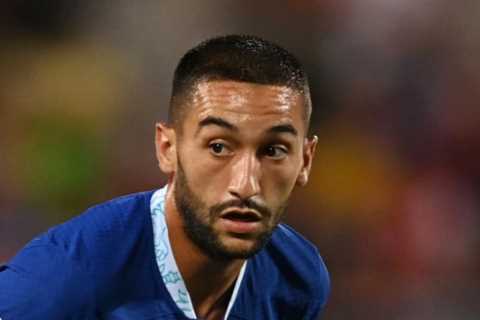 Man Utd ‘are ready to launch Hakim Ziyech transfer bid’ with Erik ten Hag keen on reunion with Chelsea star
