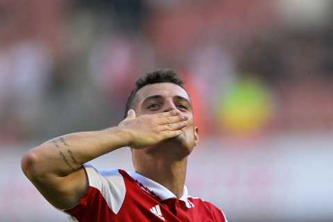 The fall and rise of Granit Xhaka and how divisive Arsenal midfielder has won back his position and respect under Arteta