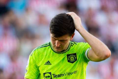Erik ten Hag ‘is considering AXING Harry Maguire for Man Utd’s crunch clash against Liverpool’