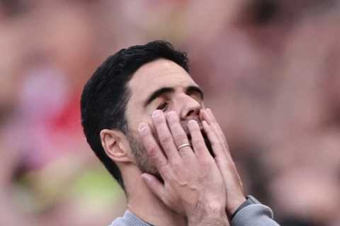 Fans troll Arteta over All Or Nothing rant at Tavares as defender is only Arsenal player in Champions League this season