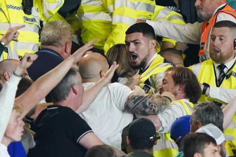 Fans clash and seats thrown inside Carrow Road during Norwich win over Millwall with police forced to intervene