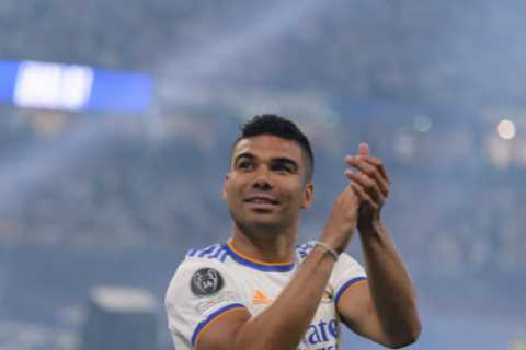 Casemiro made Man Utd transfer ‘after DAILY talks with Varane and is set to be unveiled before Liverpool clash’
