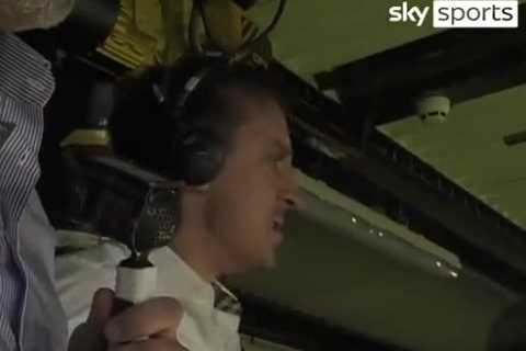 Watch Gary Neville’s wild SCREECH as he passionately celebrates Rashford’s goal in Man Utd’s win over Liverpool
